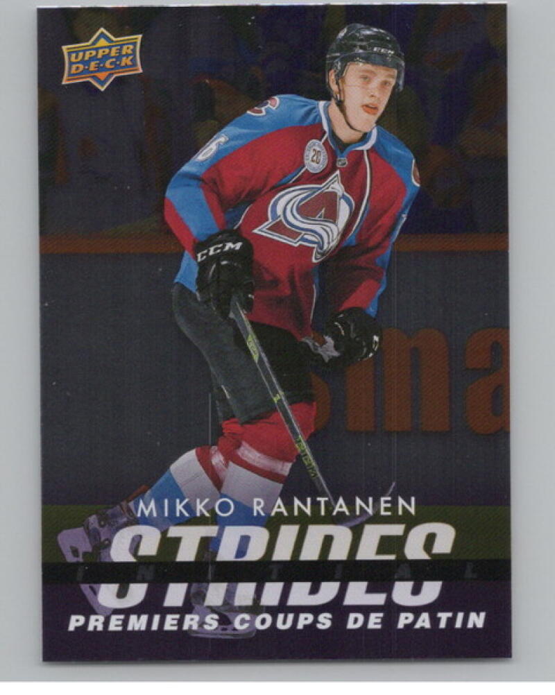 2024-25 UD Tim Hortons Rookie Retrospective Strides #IS4 Mikko Rantanen V104821 Image 1