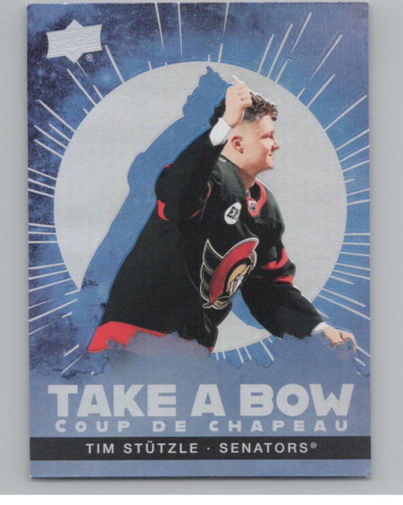 2024-25 Tim Hortons Rookie Retrospective Take a Bow #TB10 Tim Stutzle V104833 Image 1