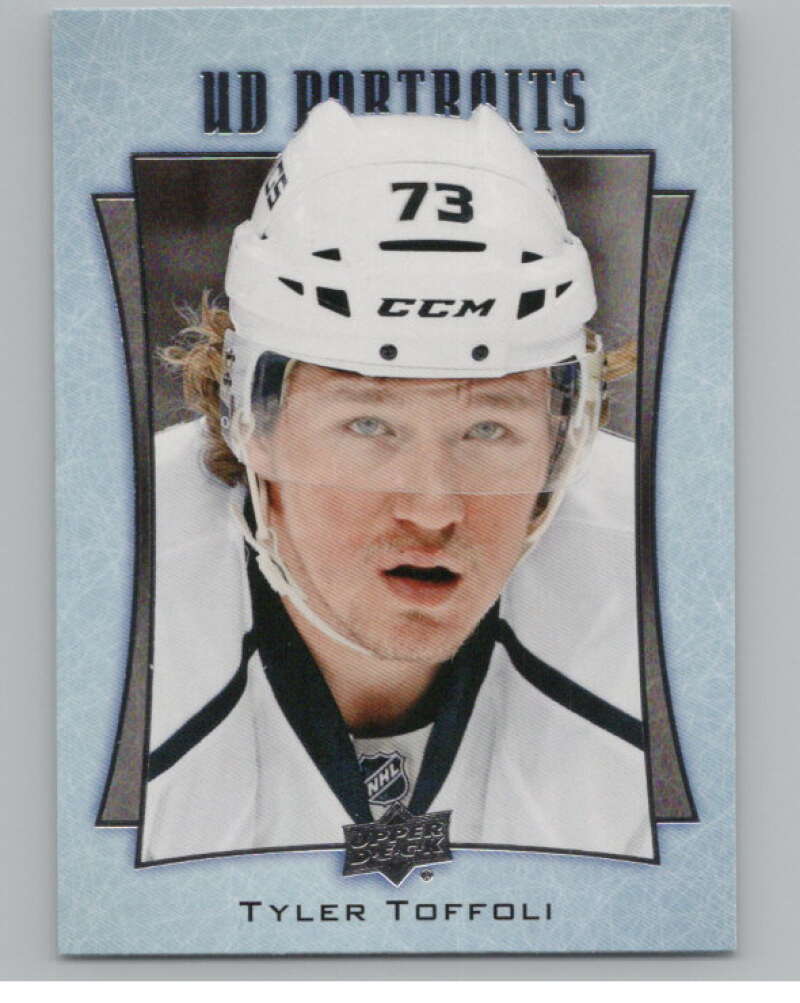 2016-17  UD Portraits #P-9 Tyler Toffoli   Los Angeles Kings  V104843 Image 1