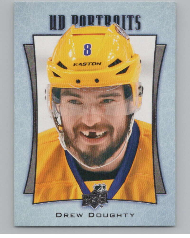 2016-17  UD Portraits #P-13 Drew Doughty   Los Angeles Kings  V104847 Image 1