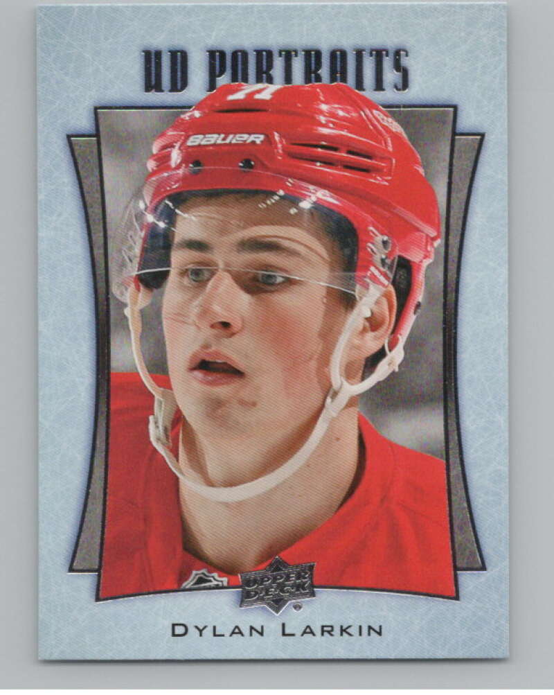 2016-17  UD Portraits #P-19 Dylan Larkin   Detroit Red Wings  V104853 Image 1