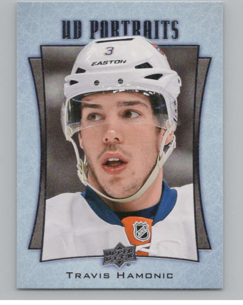 2016-17  UD Portraits #P-25 Travis Hamonic   New York Islanders  V104859 Image 1