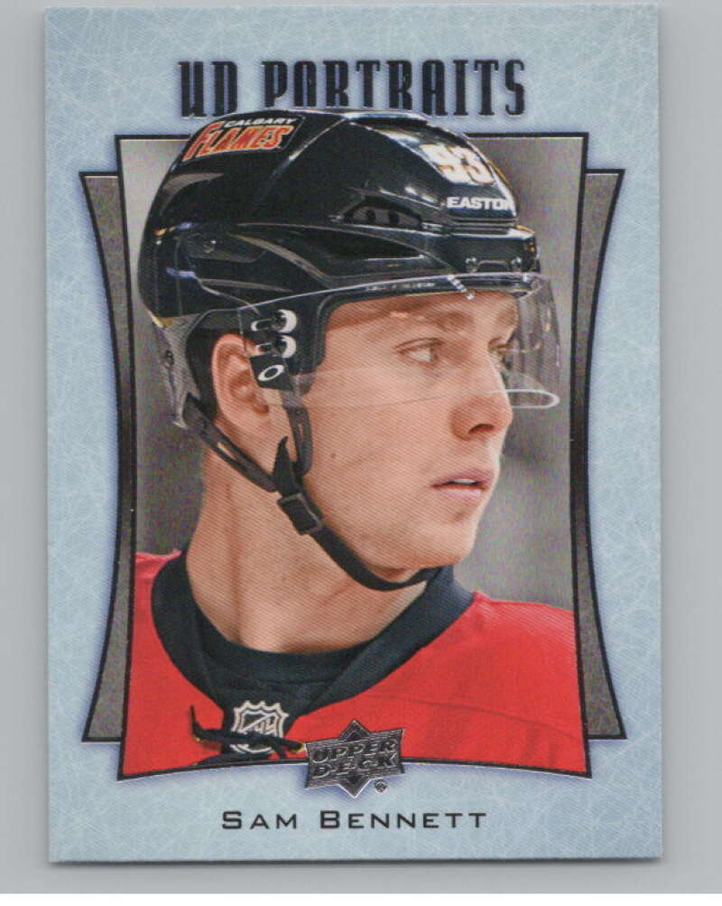 2016-17  UD Portraits #P-38 Sam Bennett   Calgary Flames  V104872 Image 1