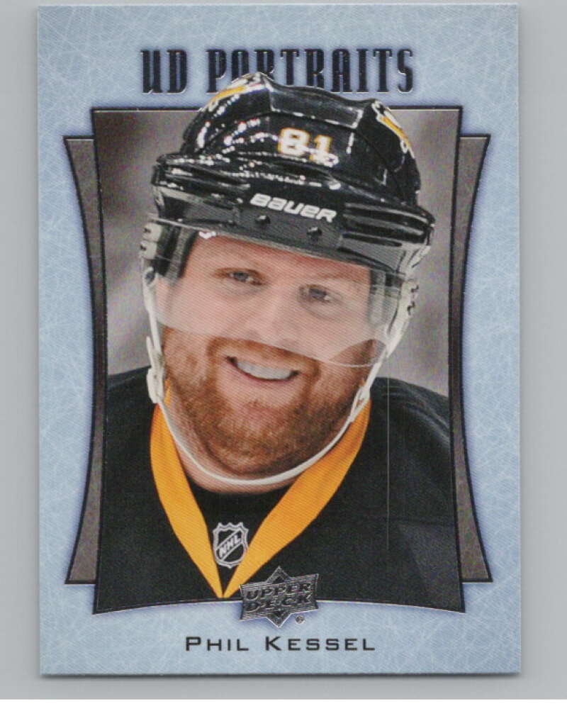 2016-17  UD Portraits #P-46 Phil Kessel   Pittsburgh Penguins  V104880 Image 1