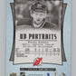 2016-17  UD Portraits #P-60 Pavel Zacha Rookies  New Jersey Devils  V104890 Image 2