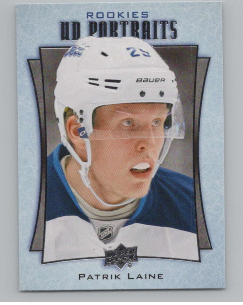 2016-17  UD Portraits #P-61 Patrik Laine  Winnipeg Jets  V104891 Image 1