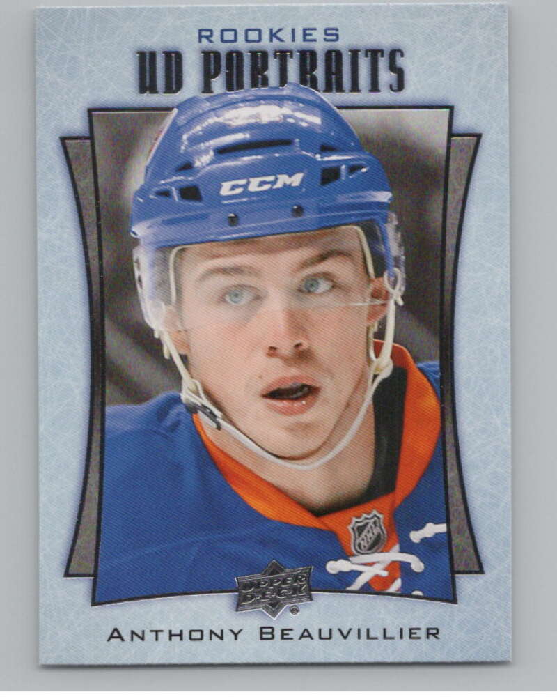 2016-17  UD Portraits #P-71 Anthony Beauvillier  New York Islanders  V104901 Image 1