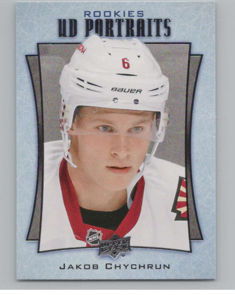 2016-17  UD Portraits #P-73 Jakob Chychrun  Arizona Coyotes  V104903 Image 1