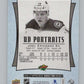 2016-17  UD Portraits #P-77 Joel Eriksson  Minnesota Wild  V104907 Image 2