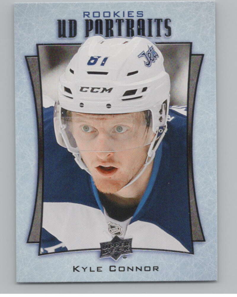 2016-17  UD Portraits #P-94 Kyle Connor  Winnipeg Jets  V104923 Image 1