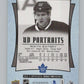 2016-17  UD Portraits #P-96 Nikita Zaitsev  Toronto Maple Leafs  V104925 Image 2