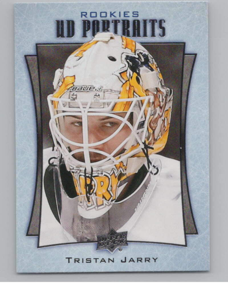 2016-17  UD Portraits #P-102 Tristan Jarry  Pittsburgh Penguins  V104931 Image 1