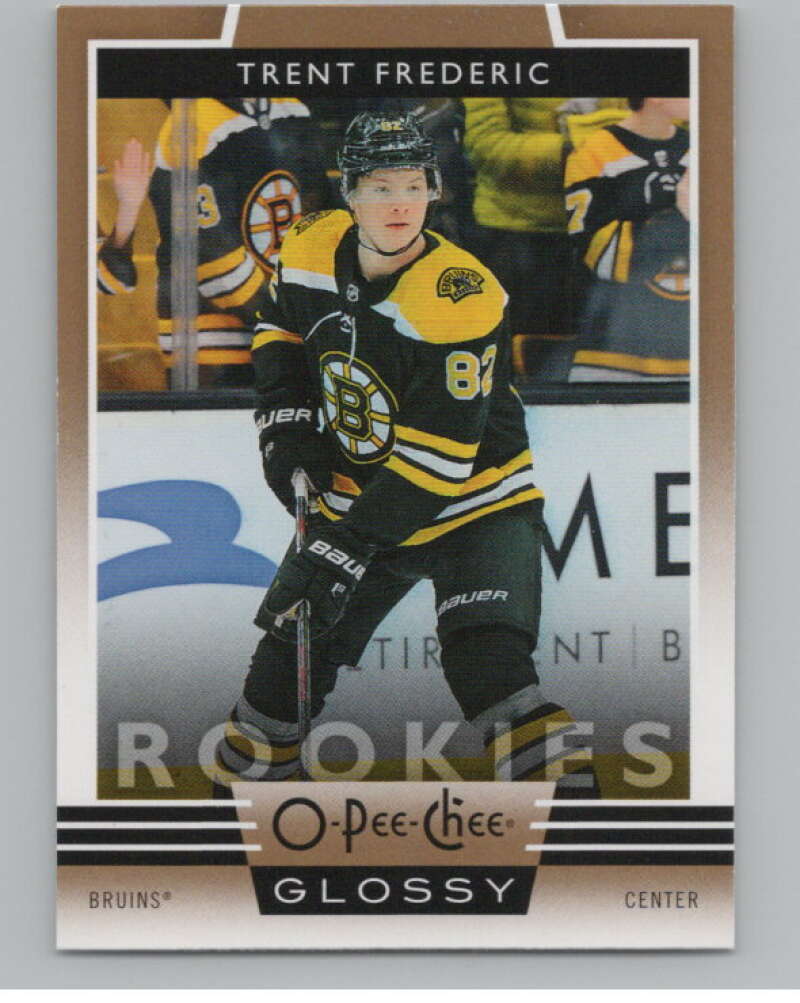 2019-20 Upper Deck OPC Glossy Rookies Copper #R-9 Trent Frederic  V104940 Image 1