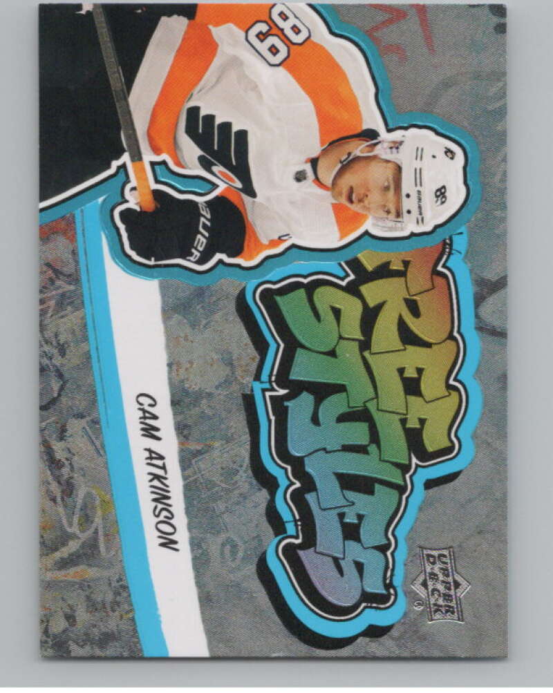 2022-23 Upper Deck Freestyles #FS-42 Cam Atkinson Flyers  V104948 Image 1