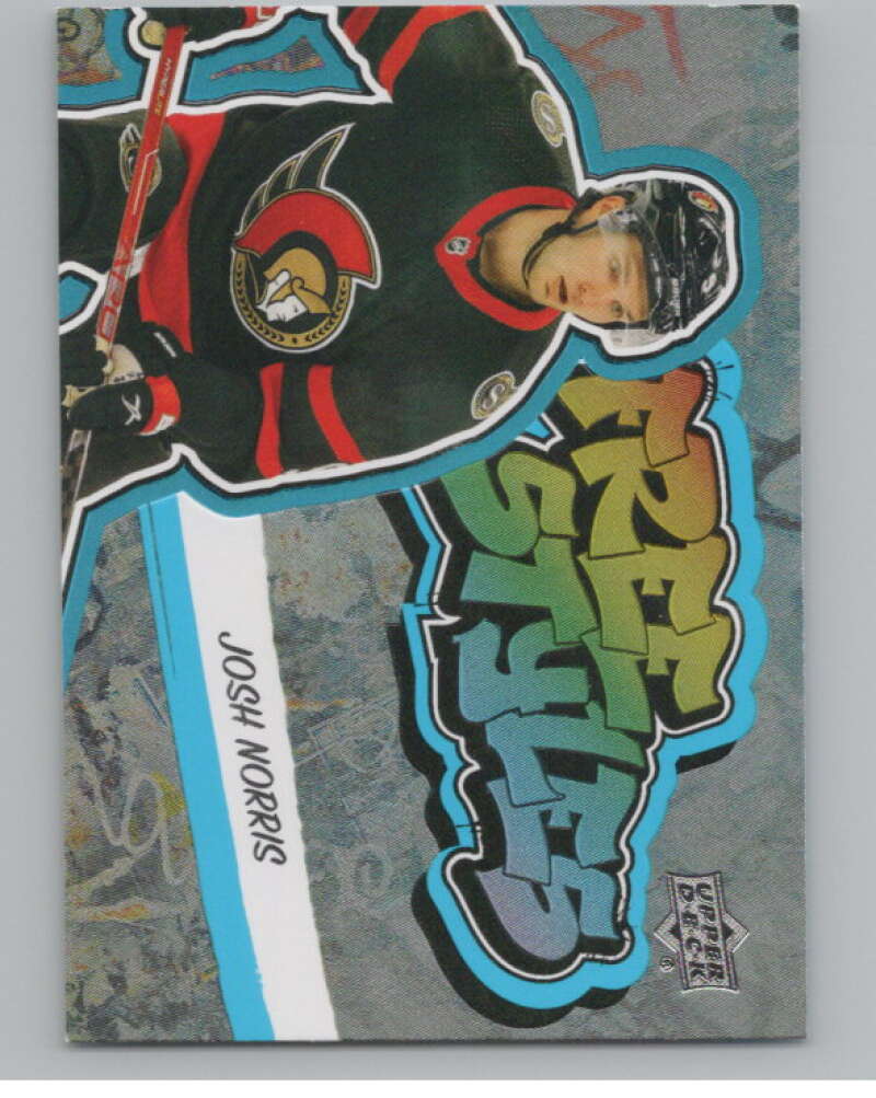 2022-23 Upper Deck Freestyles #FS-13 Josh Norris Senators  V104949 Image 1
