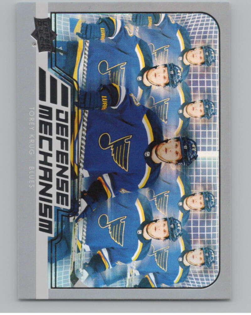 2022-23 Upper Deck Defense Mechanism #DM-10 Torey Krug Blues  V104950 Image 1
