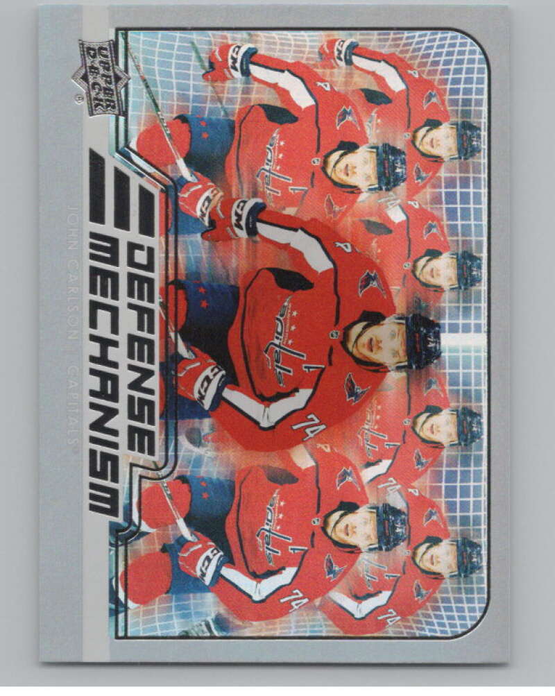 2022-23 Upper Deck Defense Mechanism #DM-15 John Carlson Capitals  V104952 Image 1