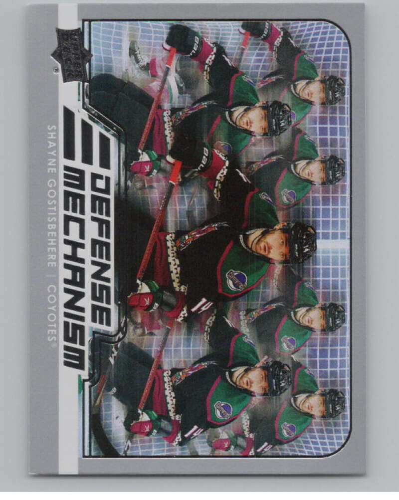 2022-23 Upper Deck Defense Mechanism #DM-26 Shayne Gostisbehere  V104954 Image 1