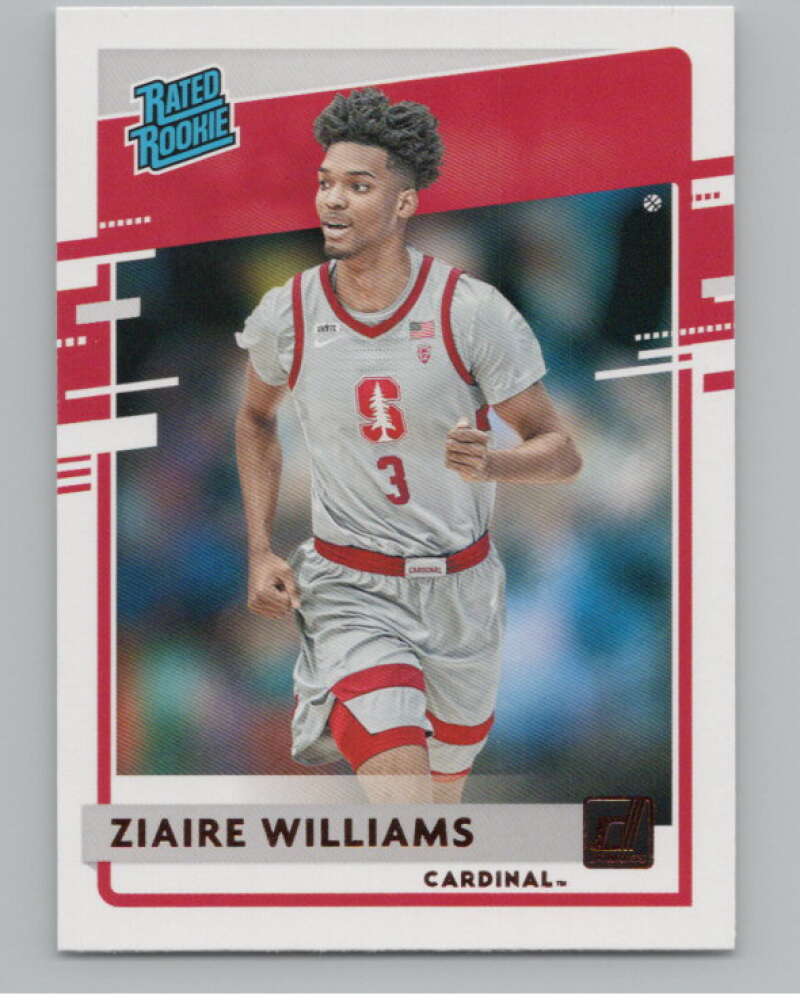 2021-22  Donruss Rated Rookies Bronze #41 Ziaire Williams Cardinal  V104957 Image 1