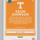 2021-22   Donruss Rated Rookies #31 Keon Johnson Volunteers  V104962 Image 2
