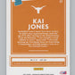 2021-22   Donruss Rated Rookies #37 Kai Jones  Texas Longhorns  V104966 Image 2