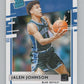 2021-22   Donruss Rated Rookies #38 Jalen Johnson  Duke Blue Devils  V104967 Image 1