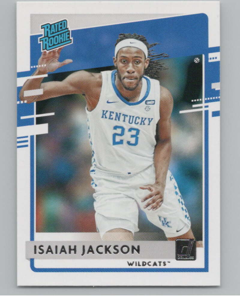 2021-22   Donruss Rated Rookies #42 Isaiah Jackson  Kentucky Wildcats  V104969 Image 1
