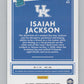 2021-22   Donruss Rated Rookies #42 Isaiah Jackson  Kentucky Wildcats  V104969 Image 2