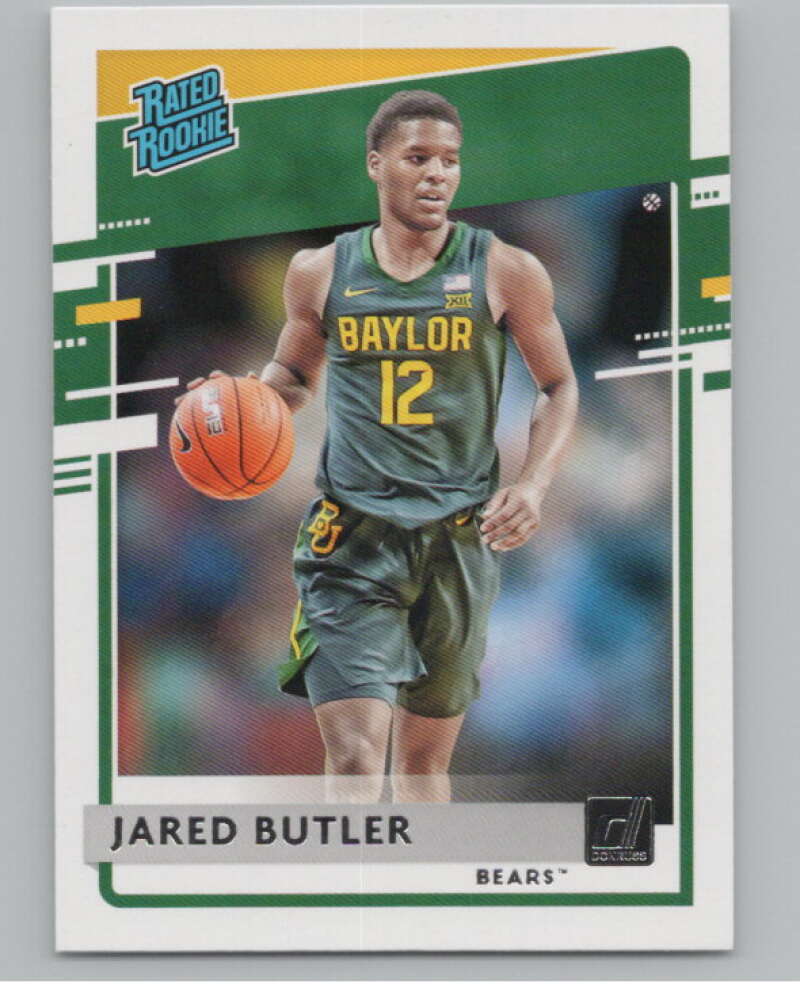 2021-22   Donruss Rated Rookies #49 Jared Butler Baylor Bears  V104976 Image 1