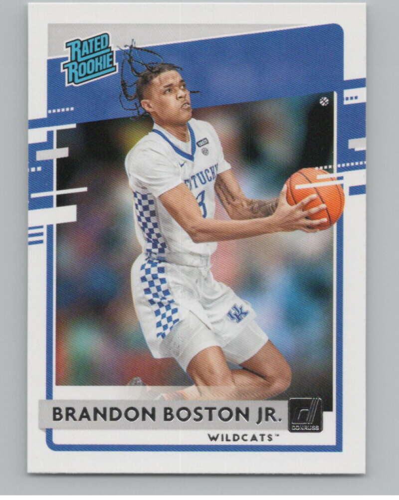 2021-22   Donruss Rated Rookies #50 Brandon Boston Jr. Wildcats  V104977 Image 1