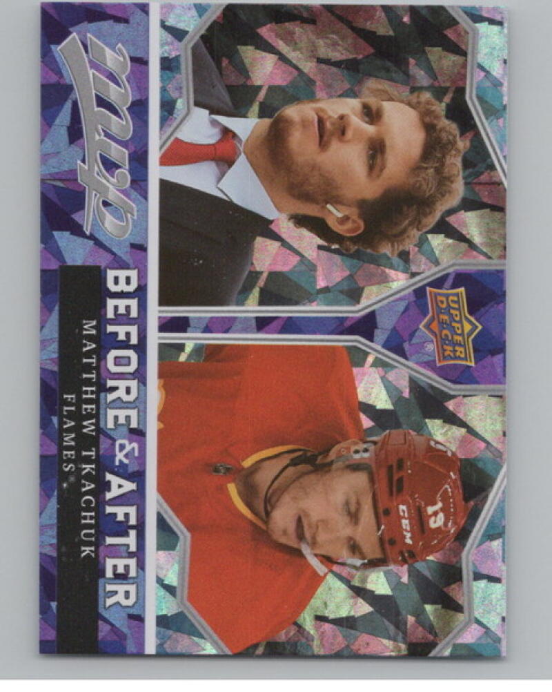 2021-22 Upper Deck MVP Before and After #BA16 Matthew Tkachuk V104993 Image 1