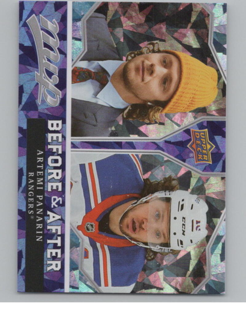 2021-22 Upper Deck MVP Before and After #BA8 Artemi Panarin V104998 Image 1