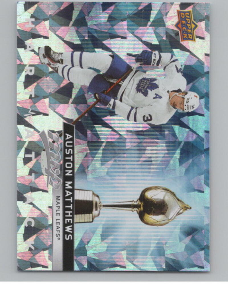2021-22 Upper Deck MVP Hart Attack #HA3 Auston Matthews V105000 Image 1