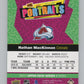 2020-21 Upper Deck UD Portraits #P12 Nathan MacKinnon Hockey V105007 Image 2