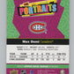 2020-21 Upper Deck UD Portraits #P15 Max Domi Hockey V105008 Image 2