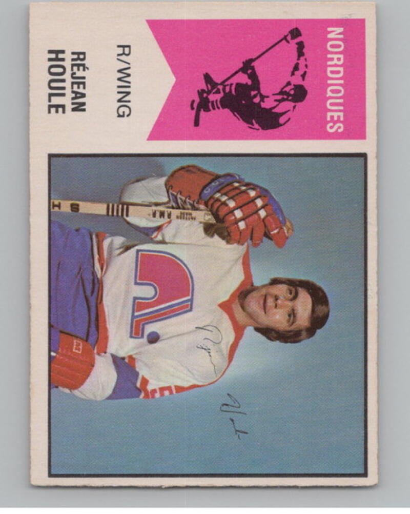 1974-75 O-Pee-Chee WHA #41 Rejean Houle Hockey Vintage V105013 Image 1