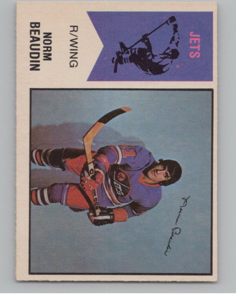 1974-75 O-Pee-Chee WHA #11 Norm BeaudinHockey Vintage V1050156 Image 1
