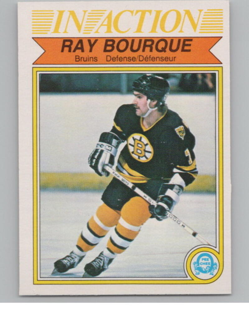 1982-83 O-Pee-Chee #24 Ray Bourque IA Hockey Bruins V105023 Image 1