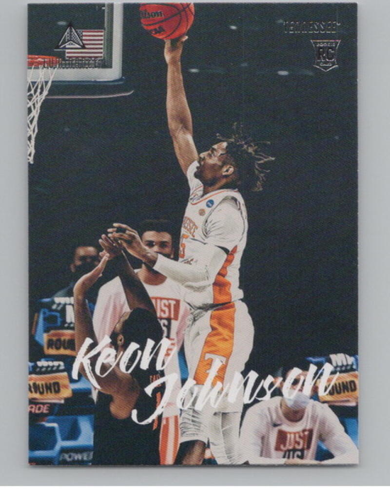2021-22 Chronicles Draft Picks Luninance #81 Keon Johnson Rookie V105031 Image 1