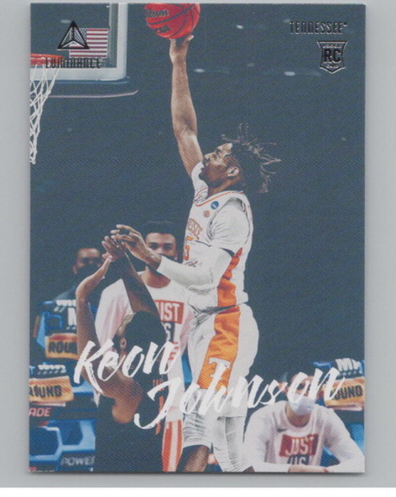 2021-22 Chronicles Draft Picks Luninance #81 Keon Johnson Rookie V105032 Image 1