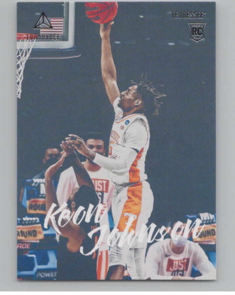 2021-22 Chronicles Draft Picks Luminance #81 Keon Johnson Rookie V105035 Image 1