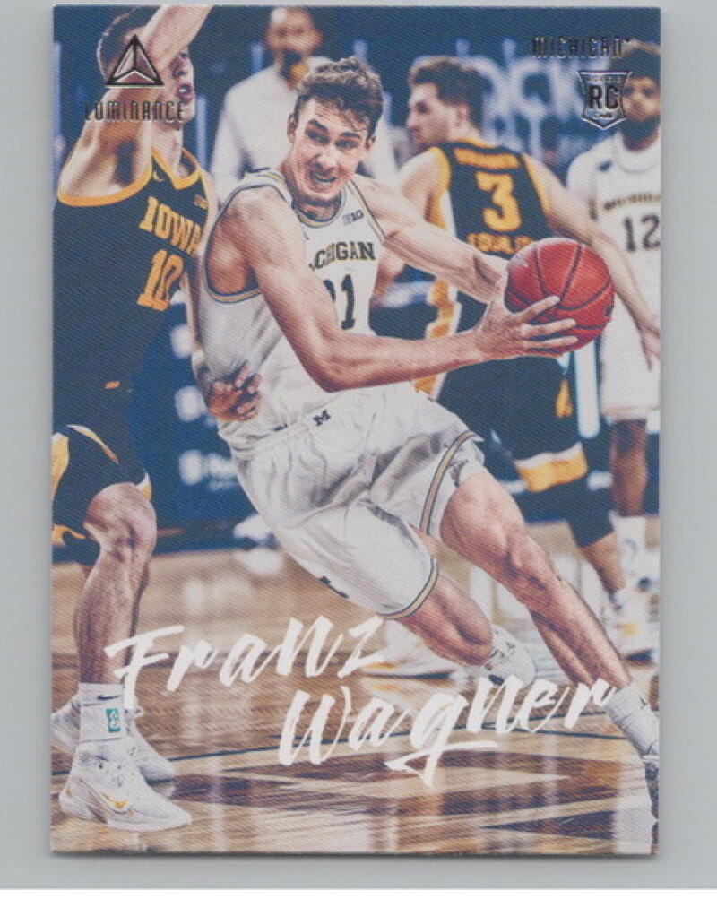 2021-22 Chronicles Draft Picks Luminance #84 Franz Wagner Rookie V105036 Image 1