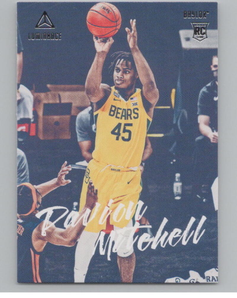 2021-22 Chronicles Draft Picks Luminance #85 Davion Mitchell Rookie V105037 Image 1
