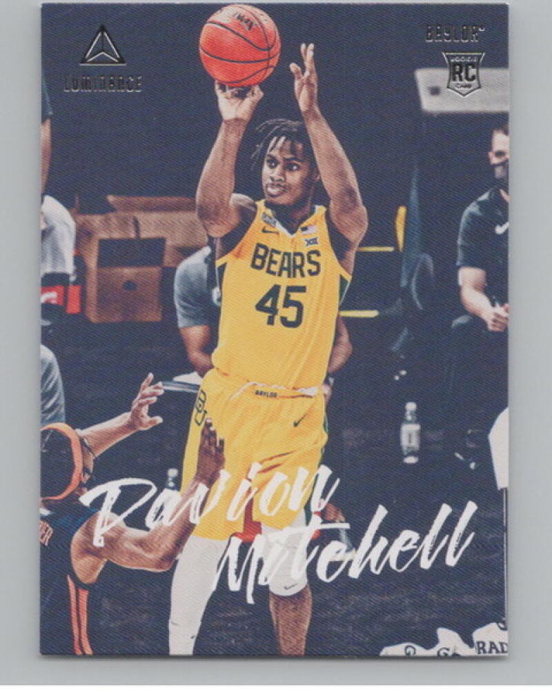 2021-22 Chronicles Draft Picks Luminance #85 Davion Mitchell Rookie V105038 Image 1