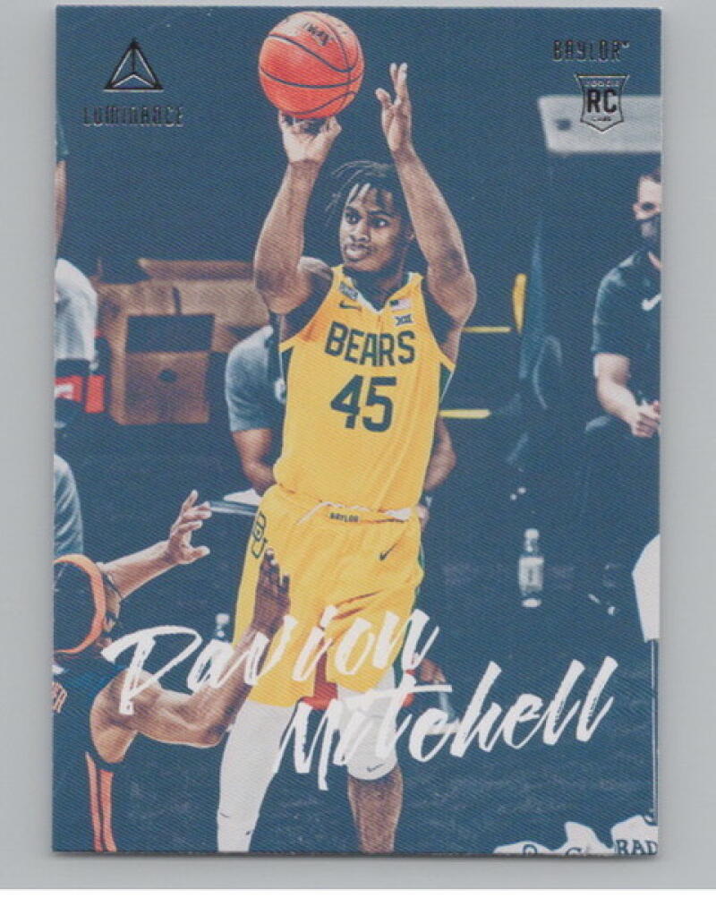 2021-22 Chronicles Draft Picks Luminance #85 Davion Mitchell Rookie V105039 Image 1