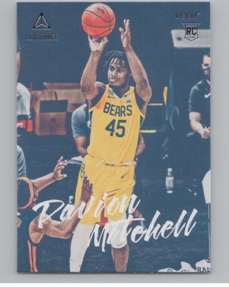 2021-22 Chronicles Draft Picks Luminance #85 Davion Mitchell Rookie V105041 Image 1