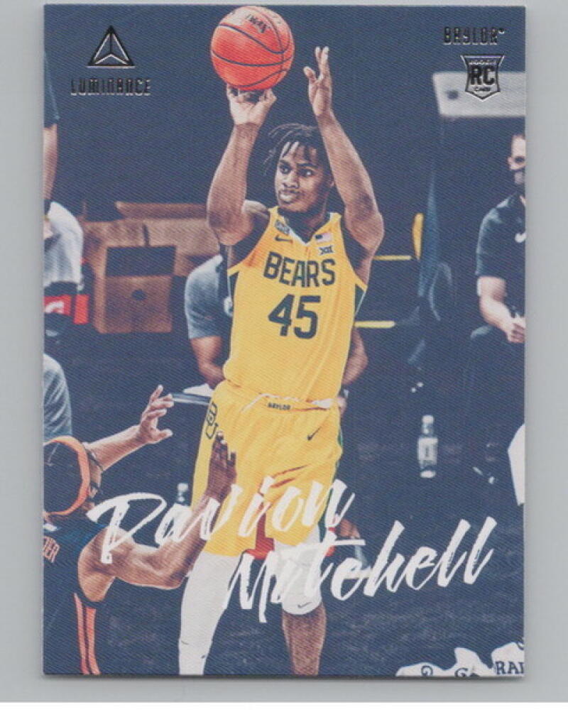 2021-22 Chronicles Draft Picks Luminance #85 Davion Mitchell Rookie V105042 Image 1