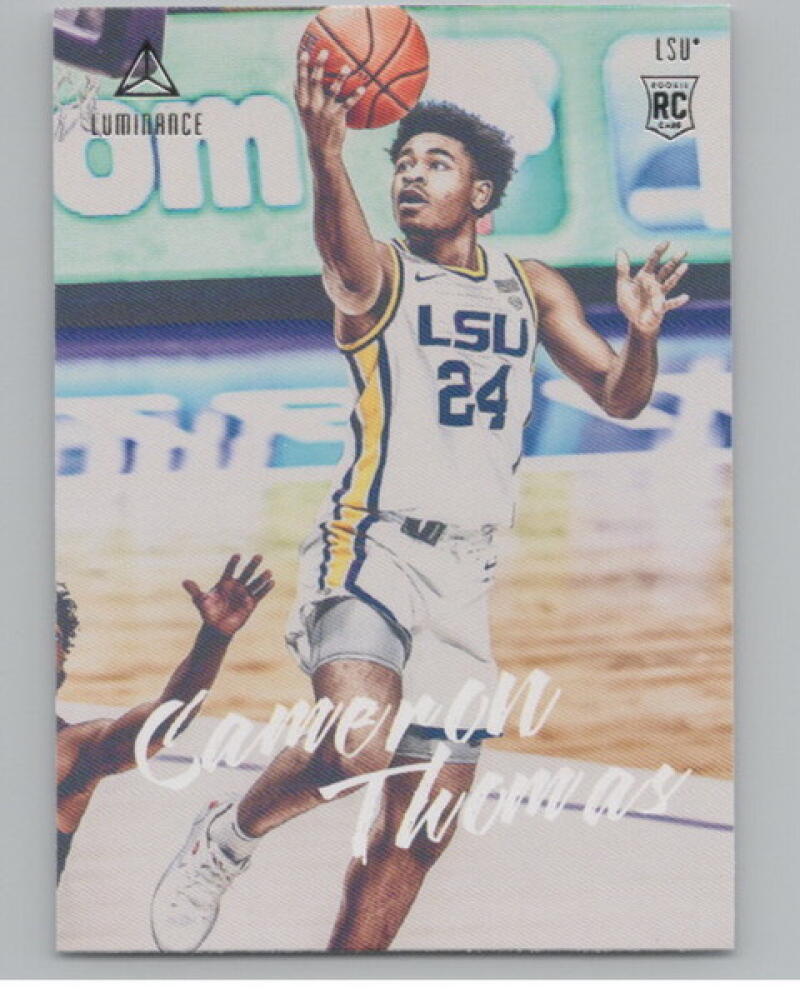 2021-22 Chronicles Draft Picks Luminance #90 Cameron Thomas Rookie V105048 Image 1