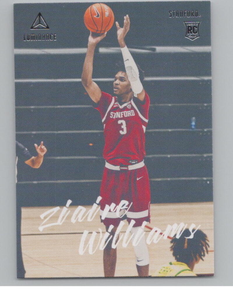 2021-22 Chronicles Draft Picks Luminance #91 Ziaire Williams Rookie V105051 Image 1