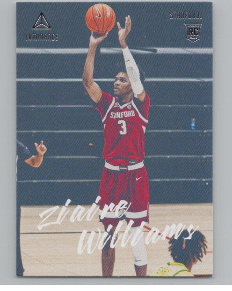 2021-22 Chronicles Draft Picks Luminance #91 Ziaire Williams Rookie V105052 Image 1